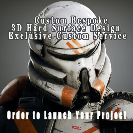 Hard Surface Design, Exclusive Customized Service – Project Starts Immediately Upon Order