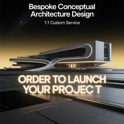 Conceptual Architectural Design, One-on-One Customized Service – Project Starts Immediately Upon Order