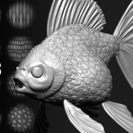 18 Custom Tiled Alphas with Scalable Design ?C Ideal for ZBrush Texturing & Sculpting